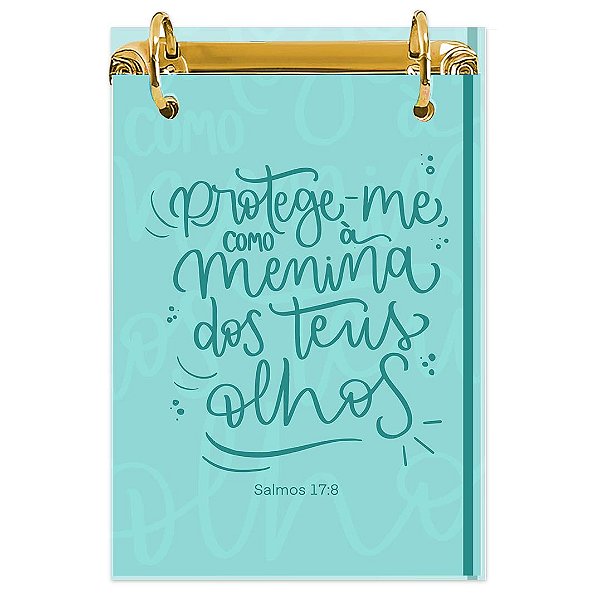 Bloco Fichário A5 Personalizado Reposicionável: Cristã 06