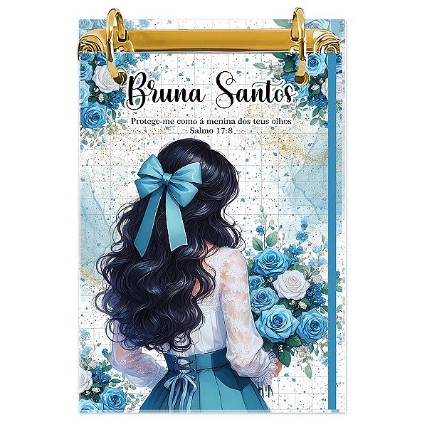 Bloco Fichário A5 Personalizado Reposicionável: Cristã 21