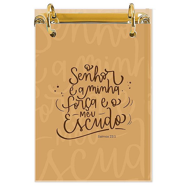 Bloco Fichário A5 Personalizado Reposicionável: Cristã 11