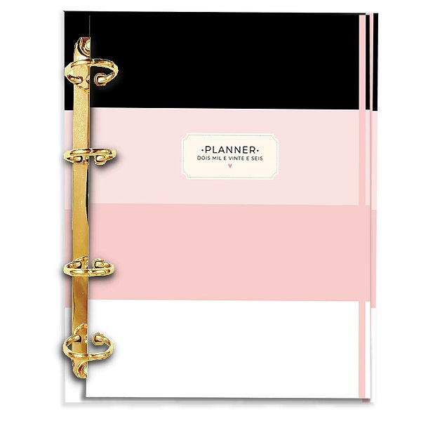 Planner Fichário Argolado Reposicionável : Coleção 2026I