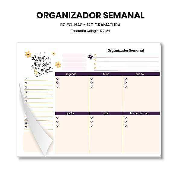 Organizador Semanal