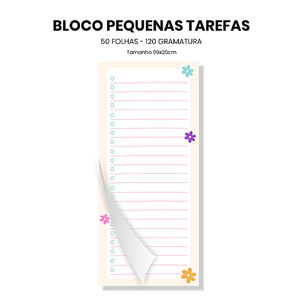Bloco Pequenas Tarefas