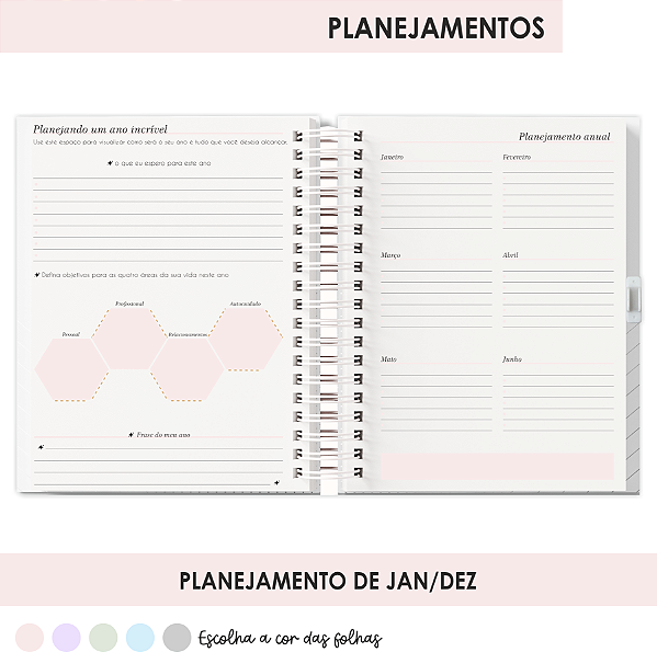 Agenda Personalizada com seu nome: Abacatinho