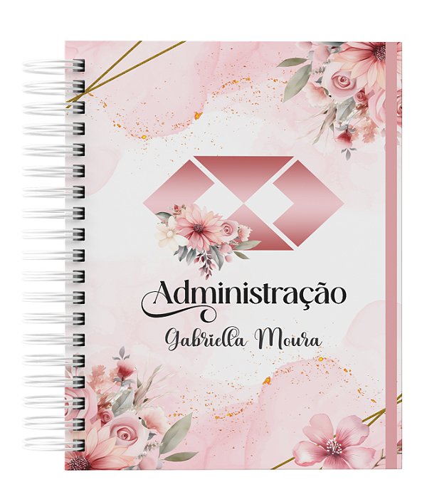 Agenda Personalizada com seu nome: Administração 03