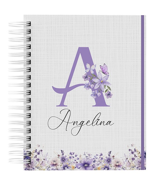 Agenda Personalizada com seu nome: Alfabeto 01