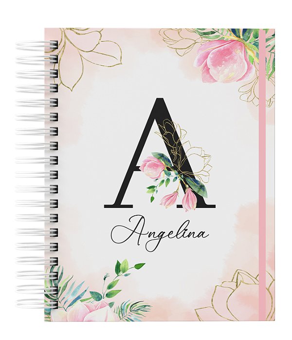 Agenda Personalizada com seu nome: Alfabeto 03