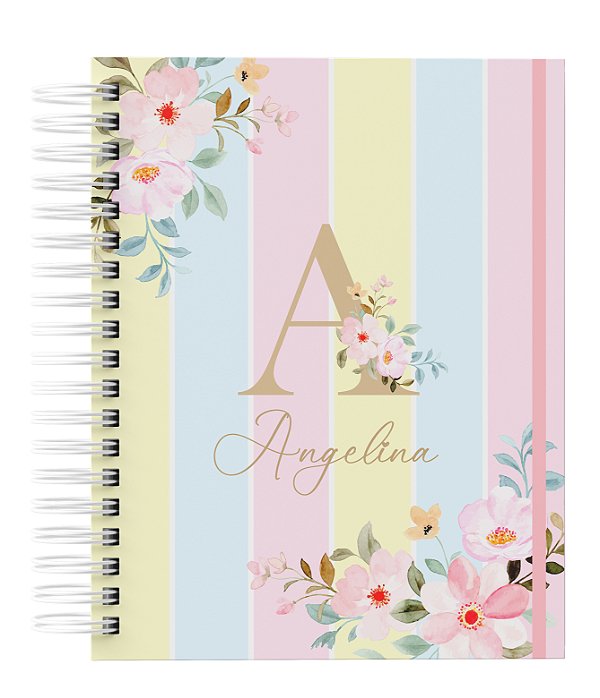 Agenda Personalizada com seu nome: Alfabeto 05