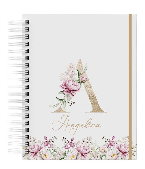 Agenda Personalizada com seu nome: Alfabeto 07