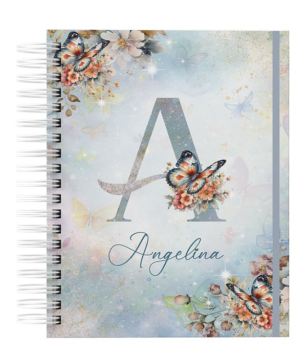 Agenda Personalizada com seu nome: Alfabeto 09