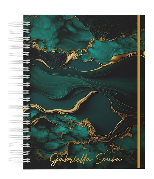 Agenda Personalizada com seu nome: Marmore 07