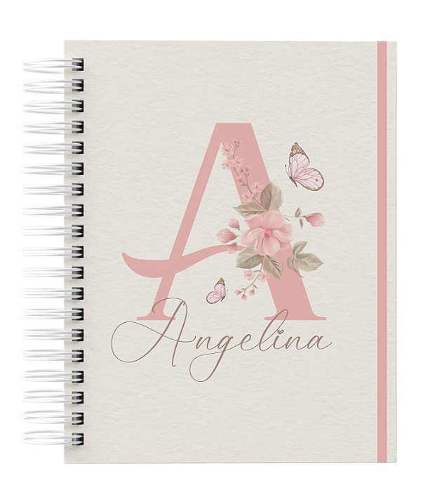 Agenda Personalizada com seu nome: Alfabeto 14