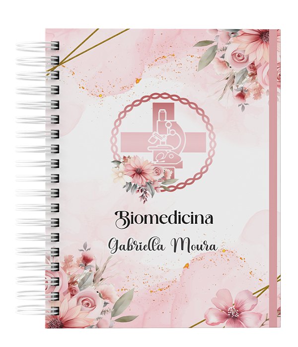 Agenda Personalizada com seu nome: Biomedicina 03