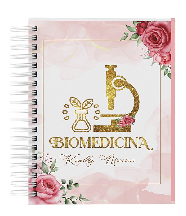 Agenda Personalizada com seu nome: Biomedicina 04