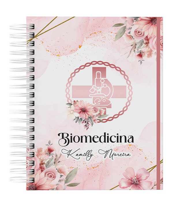 Agenda Personalizada com seu nome: Biomedicina 06