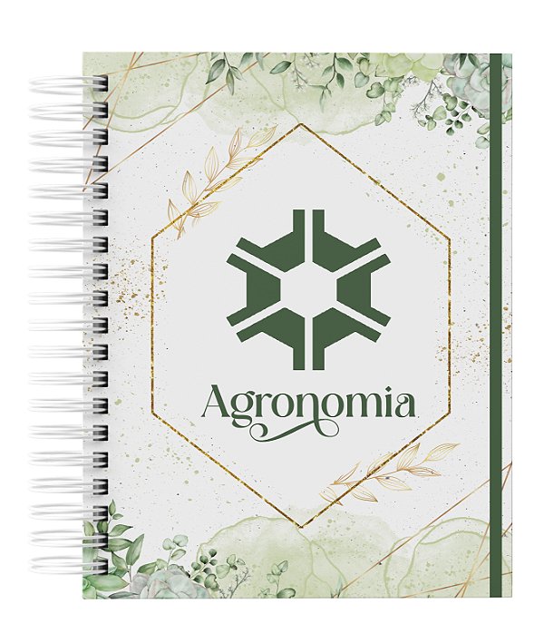 Agenda Personalizada com seu nome: Agronomia 03