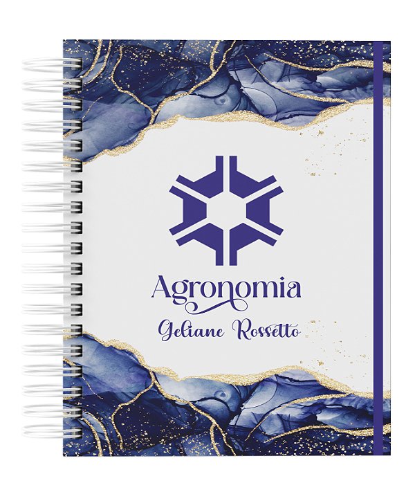 Agenda Personalizada com seu nome: Agronomia 05