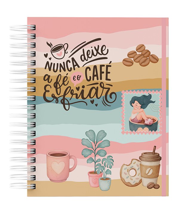 Agenda Personalizada com seu nome: Cafézinho 02