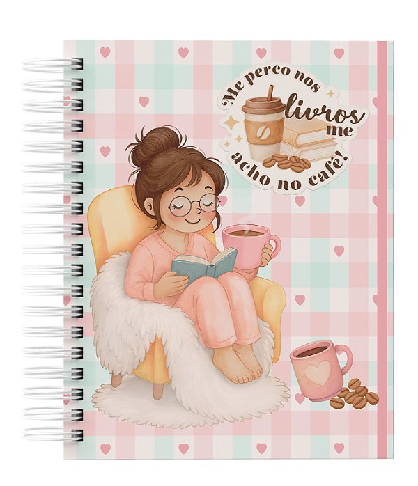 Agenda Personalizada com seu nome: Cafézinho 03