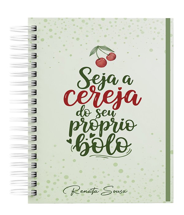 Agenda Personalizada com seu nome: Cerejinha 05