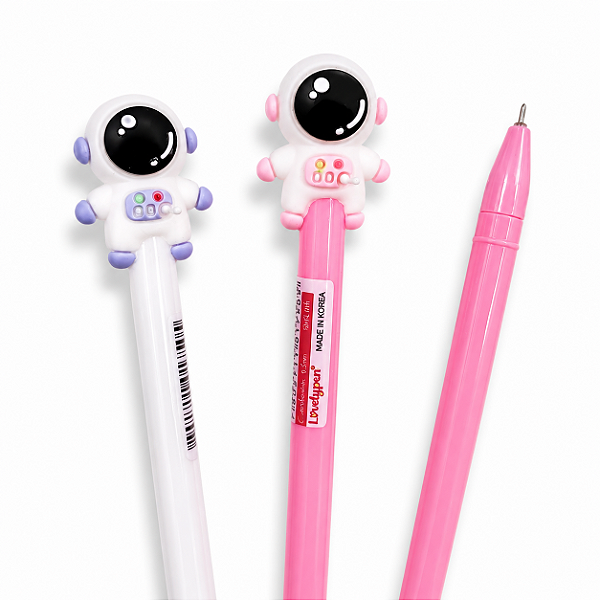 Kit 2 Canetas Astronauta