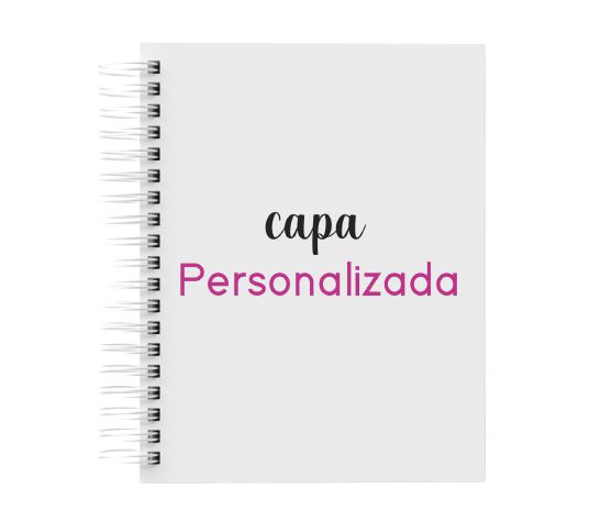 Agenda Personalizada: ( Anexe sua imagem ) - Leia a Descrição