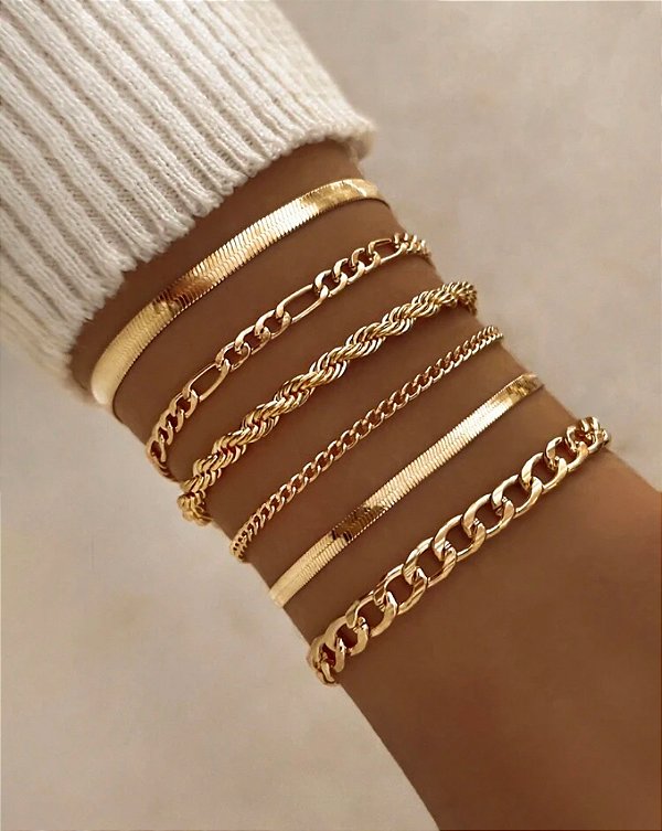 Kit Pulseirismo Yanka Dourado