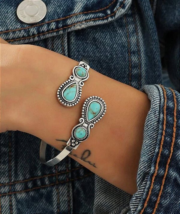 Bracelete Alicia Turquesa