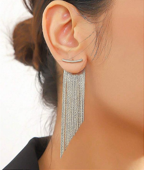Ear Jacket Franjinha