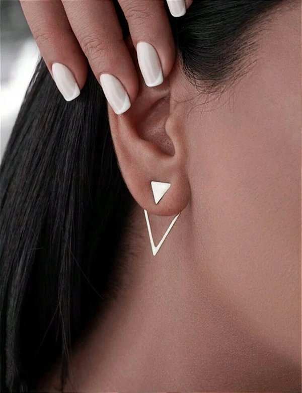 Ear Jacket Triângulo