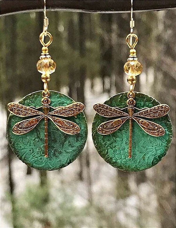 Brinco Boho Libélula