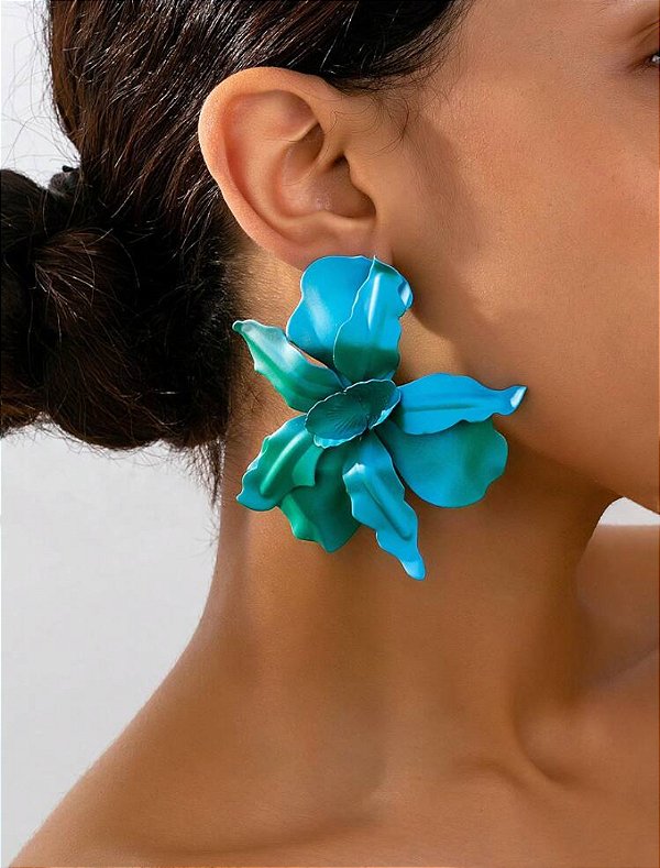 Max Brinco Flor Azul Mesclado