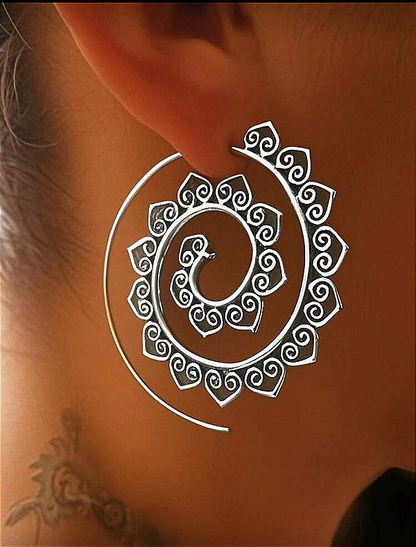 Brinco Espiral Yasmin