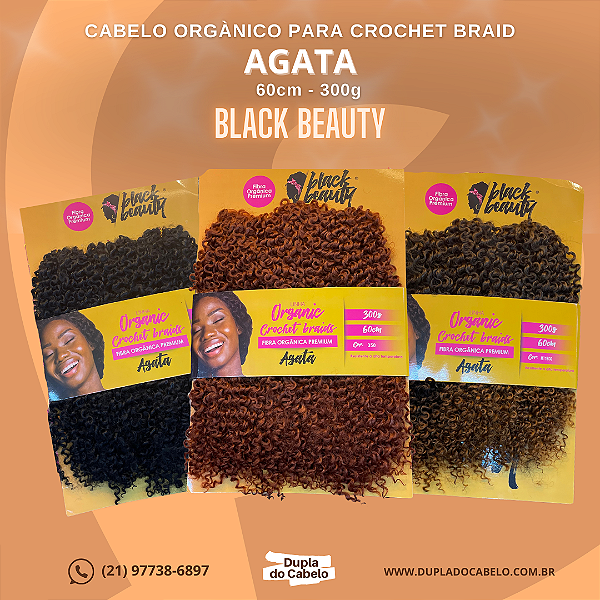 Cabelo Ágata 300g - Black Beauty