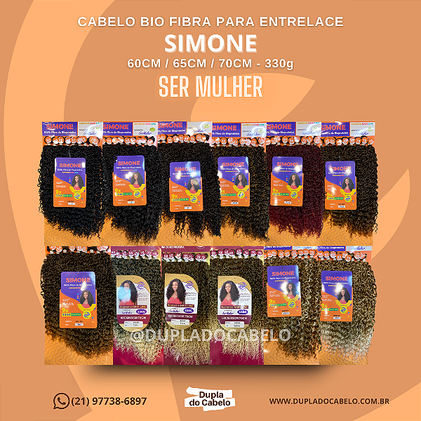 Cabelo Simone Ser Mulher - 330g