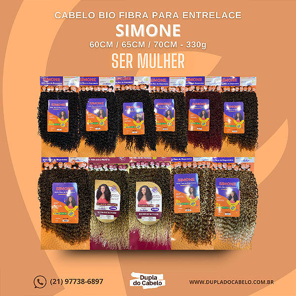 Cabelo Simone Ser Mulher - 330g