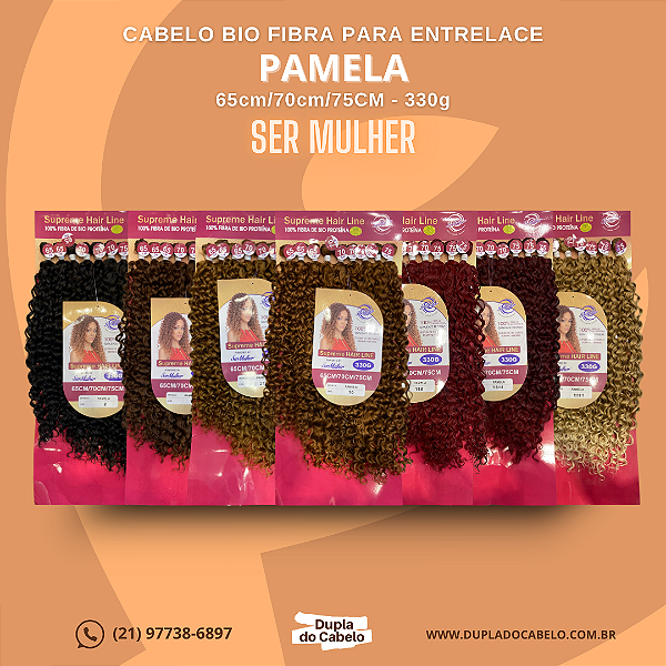Cabelo Cacheado Pamela - Ser Mulher