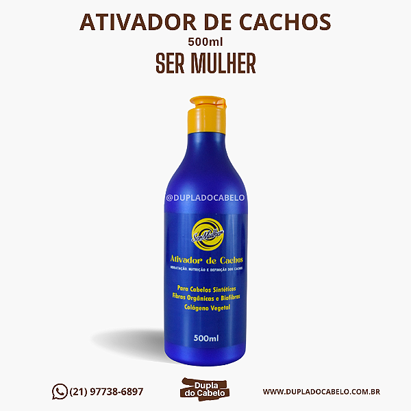 Ativador de Cachos Ser Mulher - 500ml