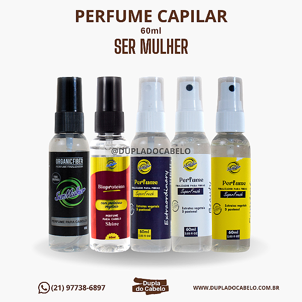 Perfume Finalizador de Fibras Ser Mulher - 60ml