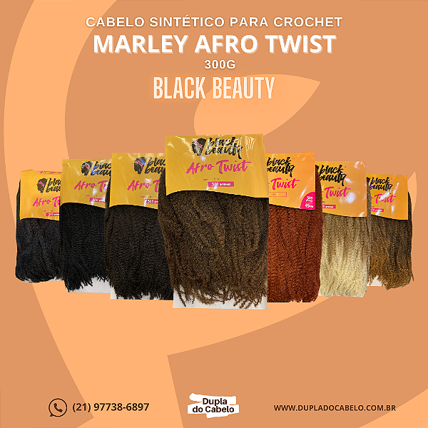 Marley Afro Twist 300g - Black Beauty