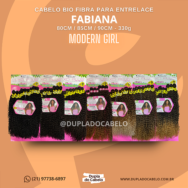 Cabelo Fabiana Modern Girl - 330g
