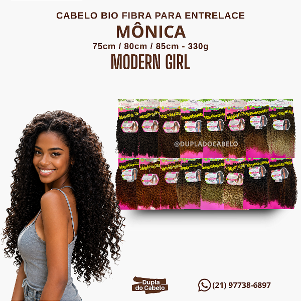 Cabelo Mônica Modern Girl - 330g