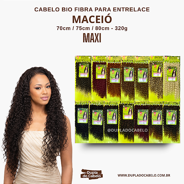 Cabelo Maceió Maxi - 320g