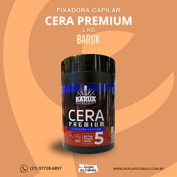 Cera Fixadora Baruk - 1Kg