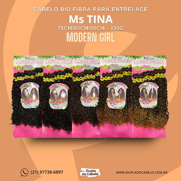 Cabelo Ms Tina 330g - Luxo Plus