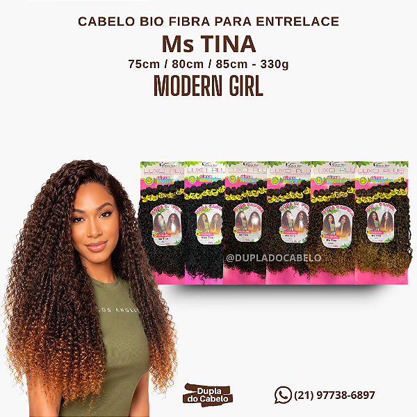 Cabelo Ms Tina Modern Girl - 330g