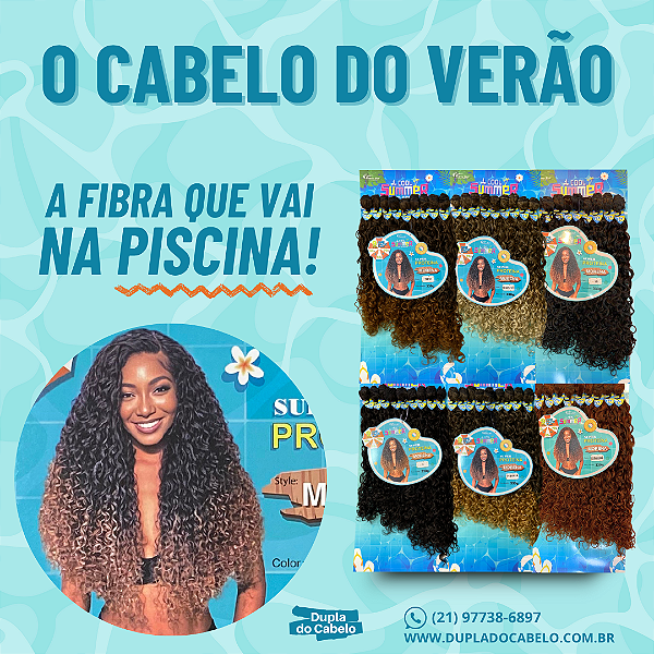 Cabelo Morena Modern Girl - 330g
