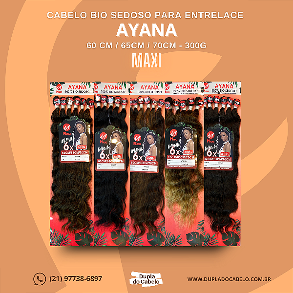 Cabelo Ayana Maxi - 300g