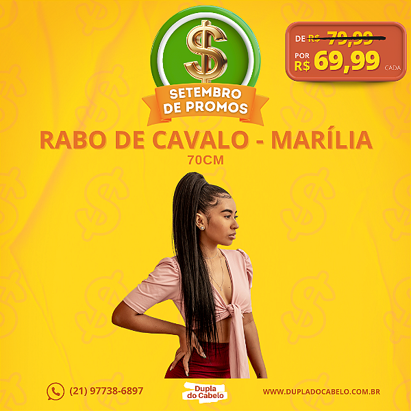 Rabo de Cavalo Marília - Ser Mulher