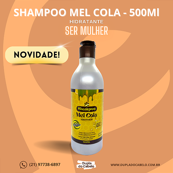 Shampoo Mel Cola Hidratante - 500ml