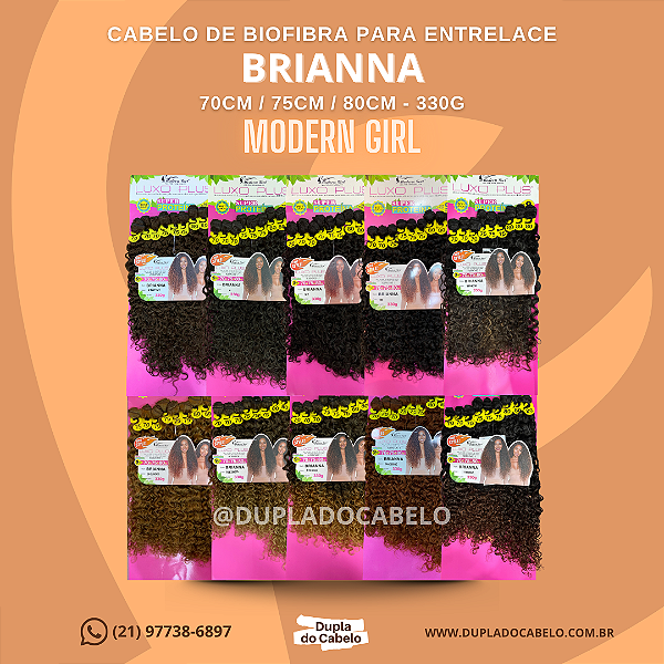 Cabelo Brianna Modern Girl - 330g